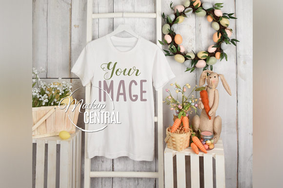 Download Easter T-Shirt Apparel Mockup on Hanger - Apparel Collection