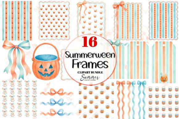 Download Summerween PNG Jack O Lantern Buckets - Jack o lantern Collection