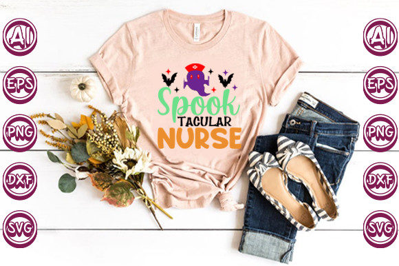 Download Halloween Day Spook Tacula Nurse T-shirt - Halloween day Collection